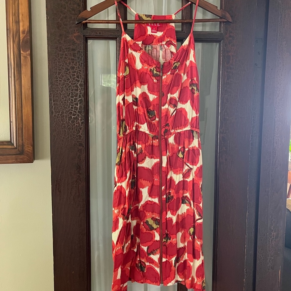 Elle zip up dress with pockets